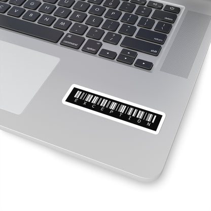 Exception Sticker